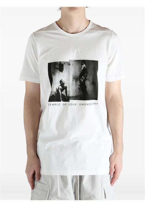 level t t-shirt man white RICK OWENS DRKSHDW | DU01F4250 RNEP4P1109